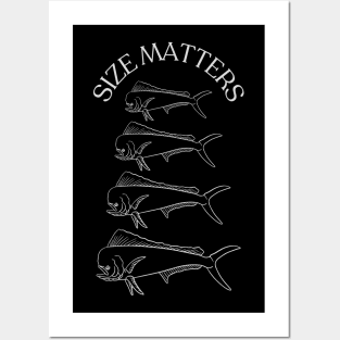 Size Matters- Mahi Posters and Art